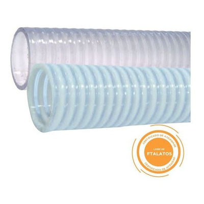 Mangueira espiral atóxica 2' - ROLO COM 25 OU 50 MTS  Mangueira espiral atóxica 2' - ROLO COM 25 OU 50 MTS