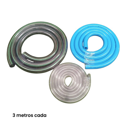 Mangueiras Para Conjunto De Ordenhadeira Kit 3 metros cada Mangueiras Para Conjunto De Ordenhadeira Kit 3 metros cada